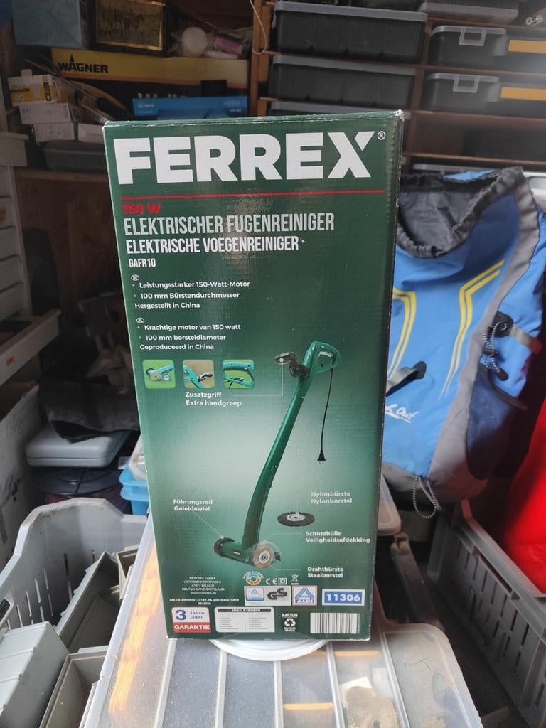 Ferrex Elektrische Voegenreiniger 150W - Nieuw in doos, Ophalen of Verzenden