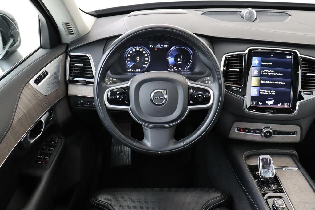 Volvo XC90 T8 RECHARGE AWD INSCRIPTION -PANO.DAK|BOWERS&WILK, Auto's, Volvo, Euro 6, 7 stoelen, Zwart, Vierwielaandrijving