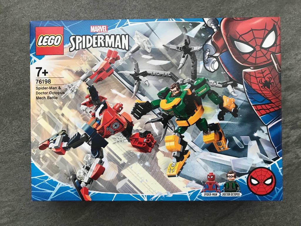 Lego 76198 Spider-Man vs Doctor Octopus Mech Battle *SEALED*, Marvel, Lego, Nieuw, Ophalen of Verzenden