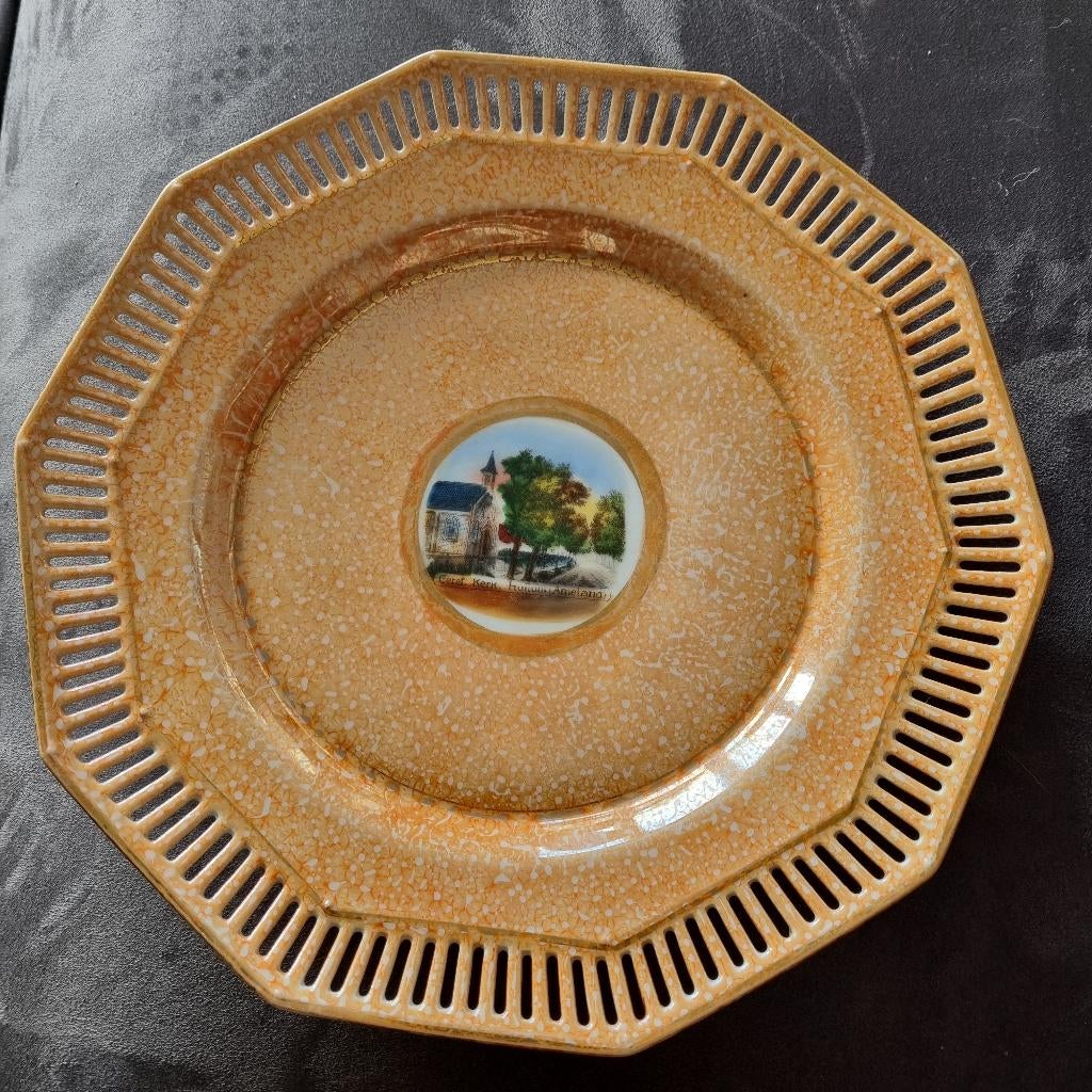 Antiek bord Schumann Ameland, Ophalen of Verzenden