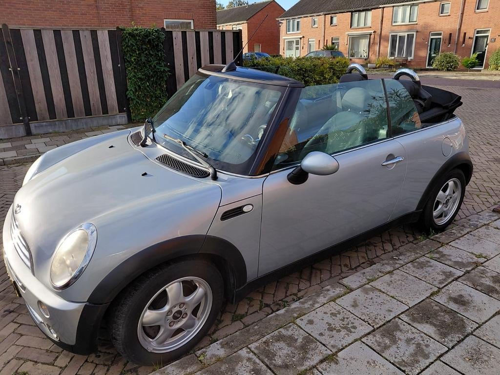 Mini cooper cabrio 2007, Auto's, Mini, 4 cilinders, Cabriolet, 4 stoelen, Handgeschakeld
