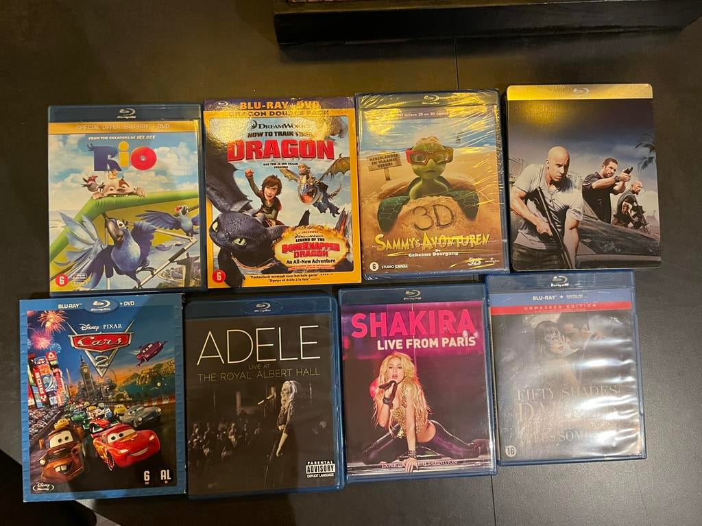 Set van verschillende blue ray, Ophalen of Verzenden, Zo goed als nieuw