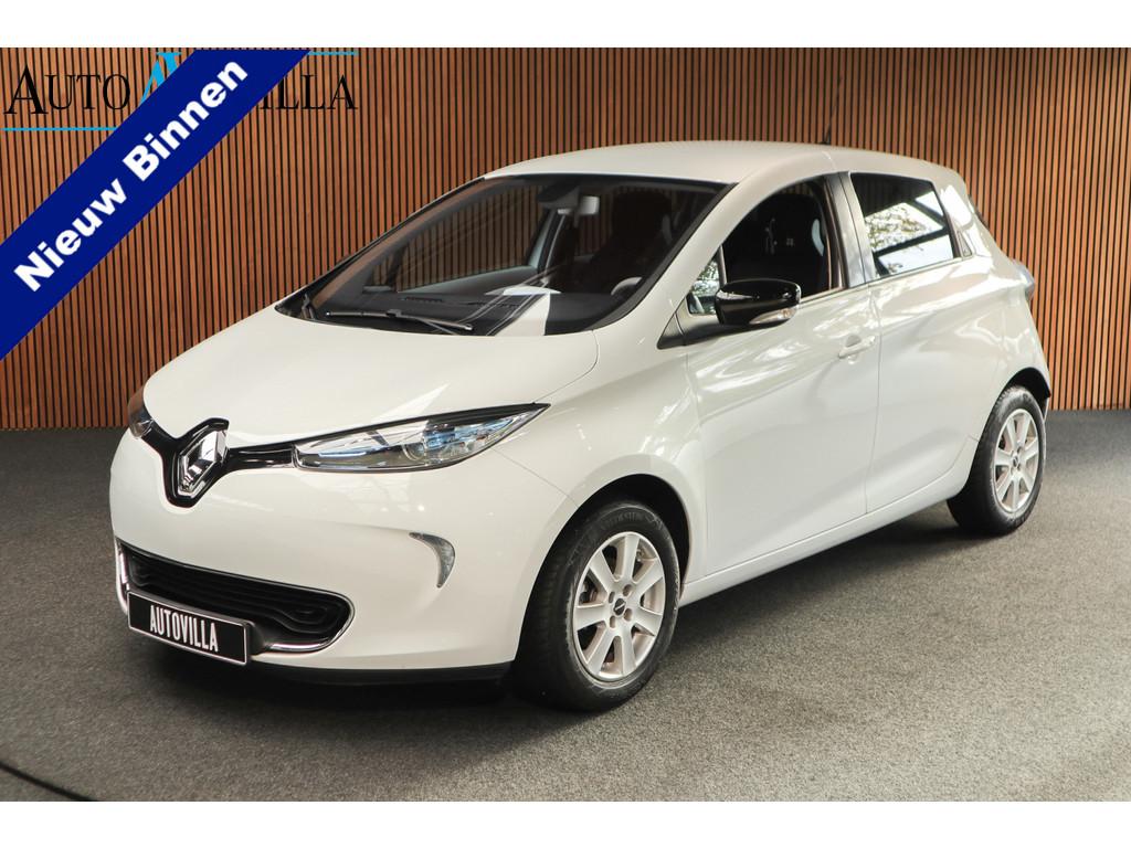 Renault ZOE Q210 Life Quickcharge 22 kWh Navi Keyless Entry, Stof, Gebruikt, Zwart, Wit