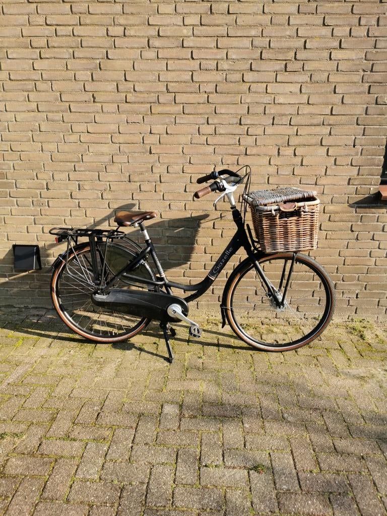 Gazelle Bloom mamafiets met mand, Ophalen, Gebruikt, Gazelle, Versnellingen
