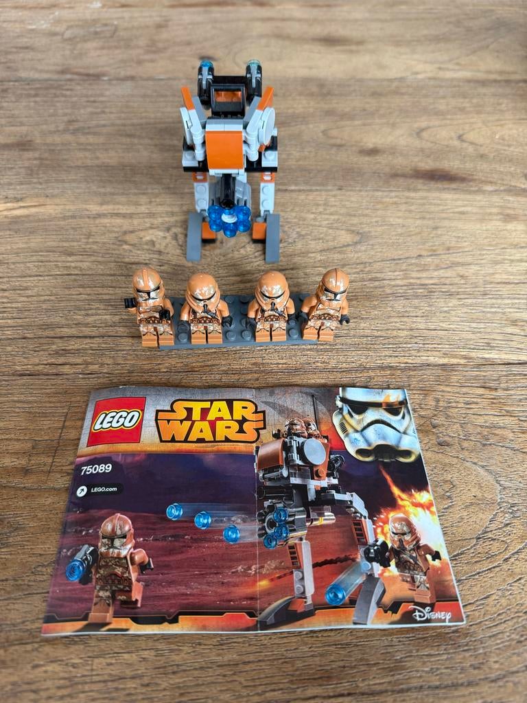 Lego Star Wars 75089 Geonosis Troopers - Compleet, Gebruikt, Star Wars, Lego, Ophalen of Verzenden