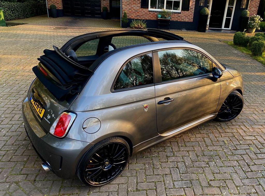 Zeer mooie 500 C SPORT 0.9 TwinAir ABARTH 595 Competizione, 31 €/maand, Cabriolet, Origineel Nederlands, Handgeschakeld