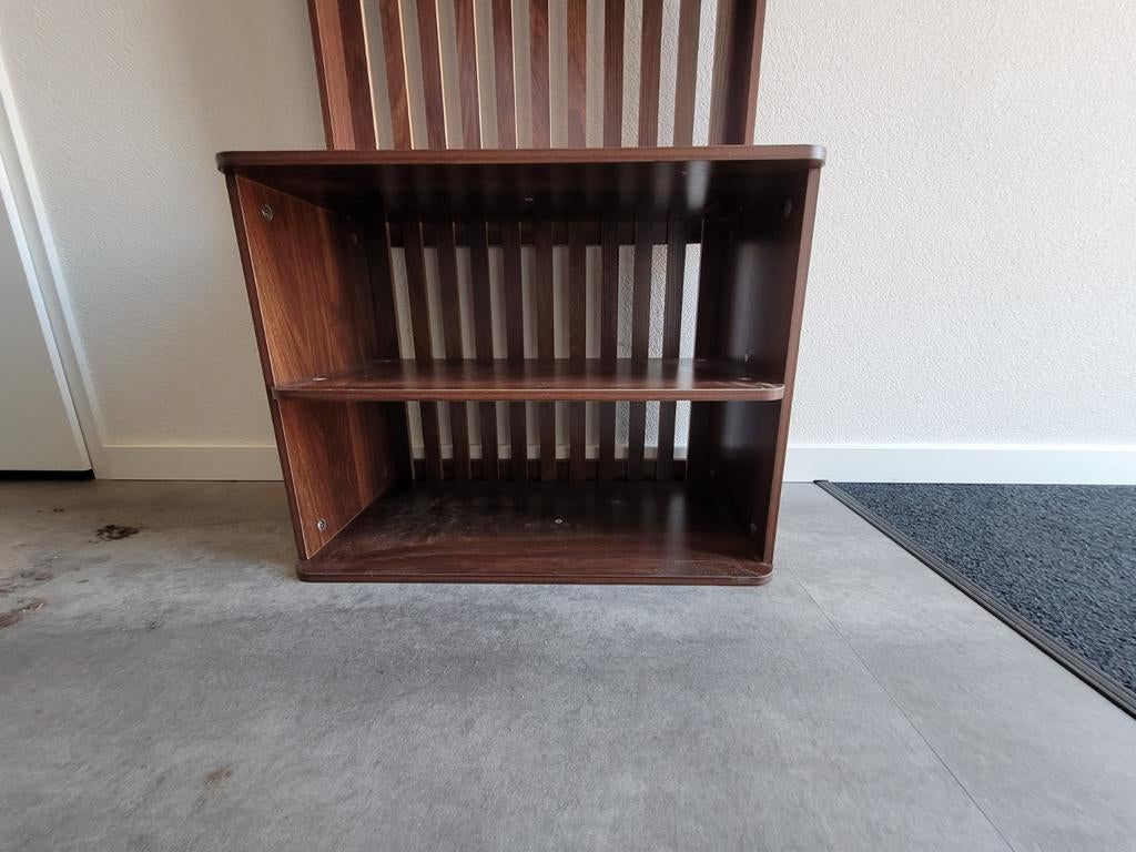 Kapstok met 3 rijen haken voor jassen en 2 opbergvakken, Ophalen, Zo goed als nieuw