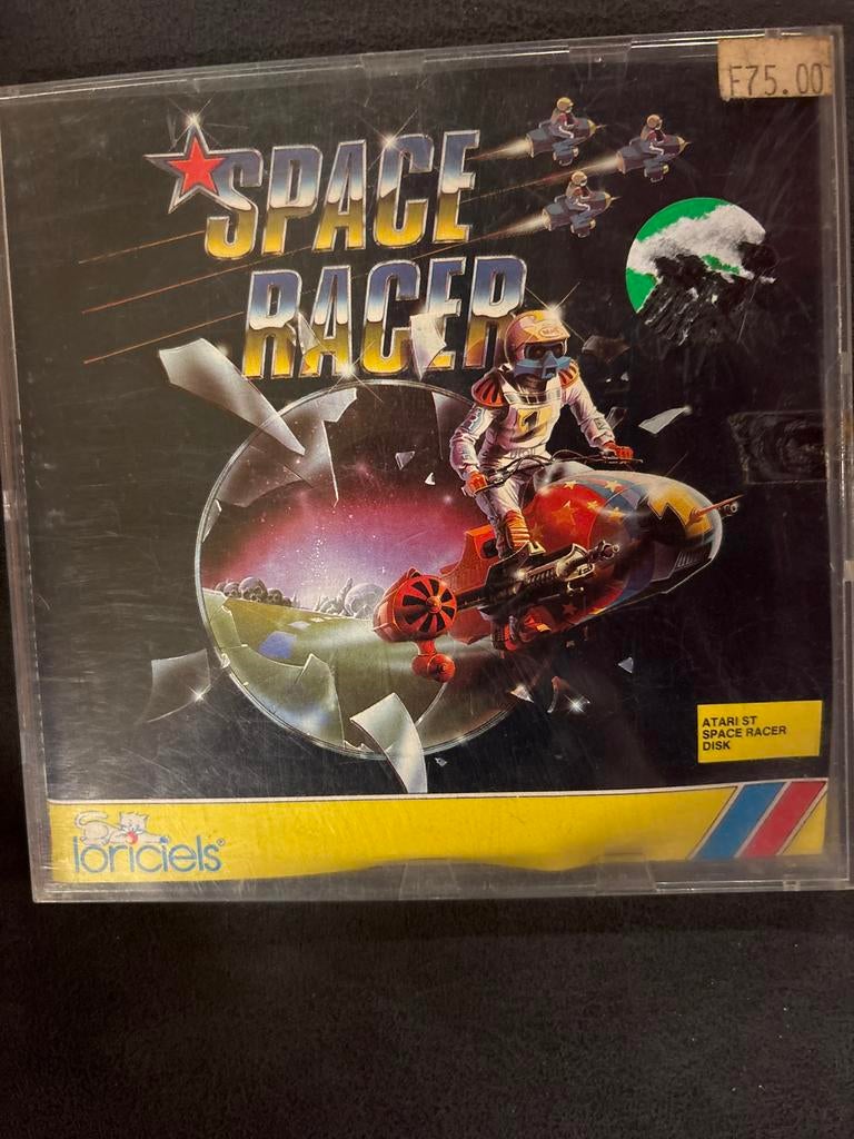 Space Racer Atari ST Disk - Zeldzaam Retro Spel, Spelcomputers en Games, Games | Overige, Gebruikt, Racen en Vliegen, 1 speler