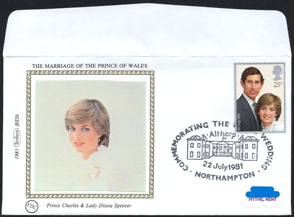 UK - Royal Wedding Price Charles & Lady Diana 1981, Verzenden, Envelop
