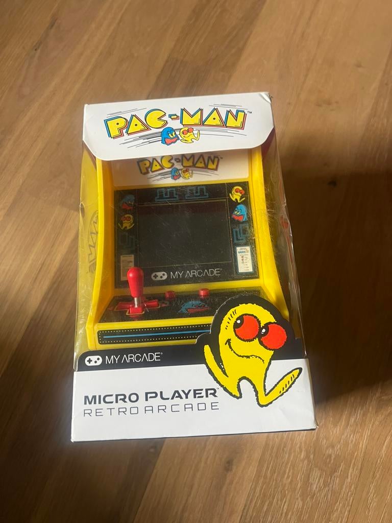Pac man my arcade micro player retro arcade, 1 speler, Racen en Vliegen, Ophalen of Verzenden, Zo goed als nieuw