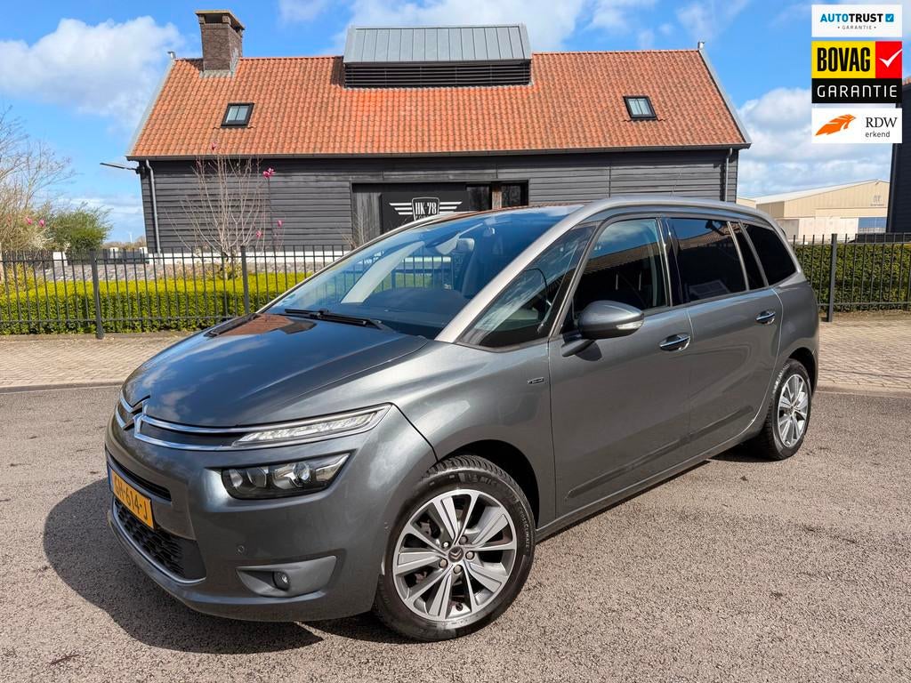 Citroen Grand C4 Picasso 1.2 PureTech Exclusive 7-PERSOONS L, Auto's, Citroën, Bedrijf, Te koop, C4 (Grand) Picasso, ABS, Achteruitrijcamera