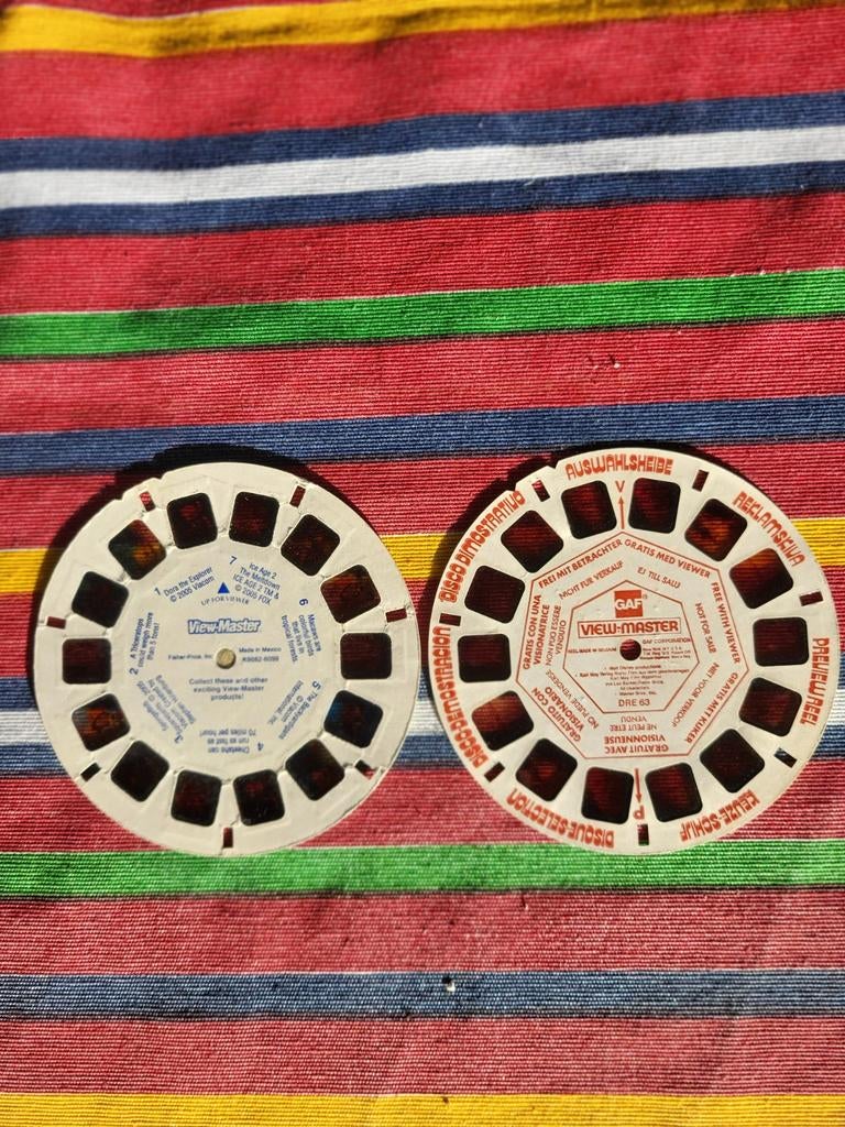 Viewmaster reels (2 euro p.stuk), Verzamelen, Speelgoed, Ophalen of Verzenden, Gebruikt