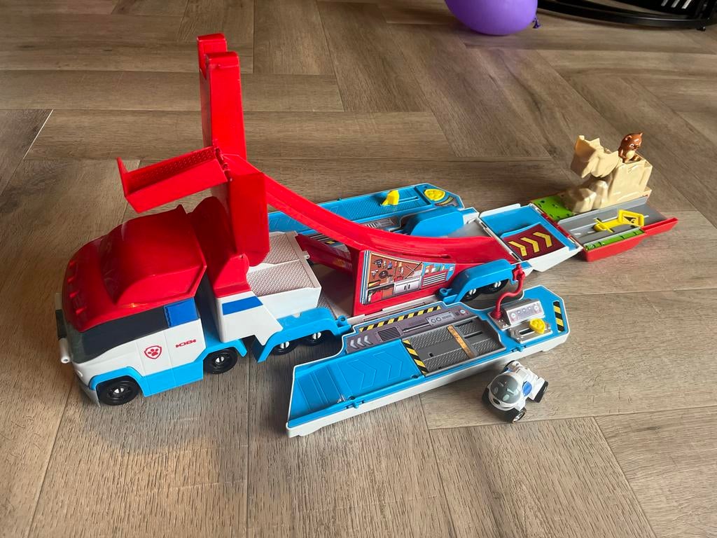 Paw Patrol Patroller Speelset - Uitklapbare Vrachtwagen, Kinderen en Baby's, Speelgoed | Speelgoedvoertuigen, Ophalen of Verzenden