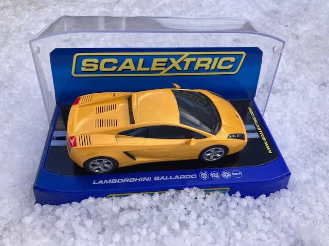 Scalextric Lamboghini Gallardo als nieuw, met Magnatraction, Kinderen en Baby's, Speelgoed | Racebanen, Overige merken, Racebaan