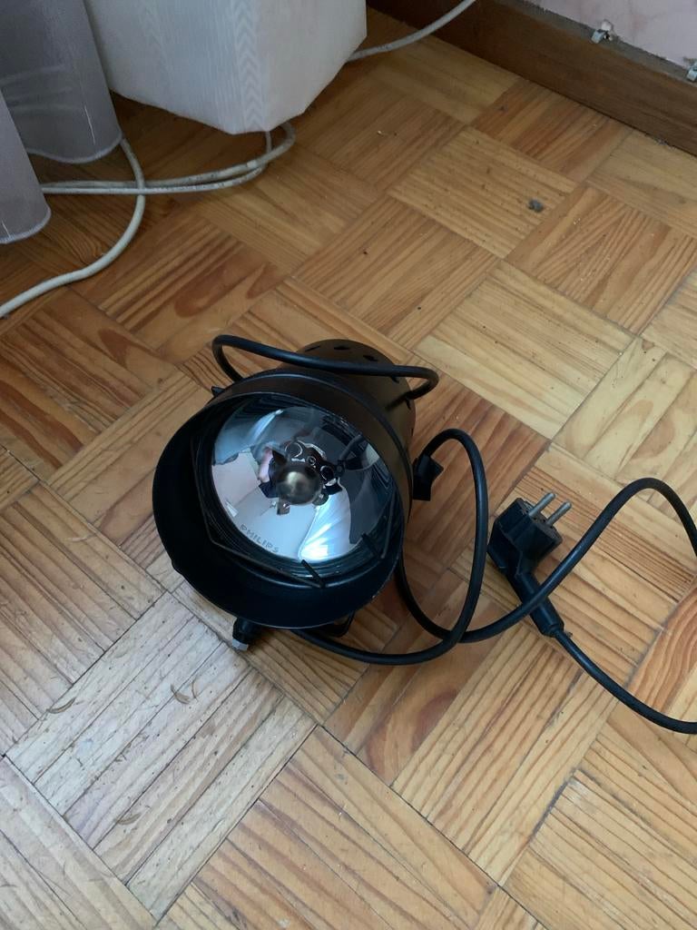 Spotlight voor discobal - Feestverlichting, Muziek en Instrumenten, Licht en Laser, Ophalen of Verzenden, Gebruikt, Licht, Kleur