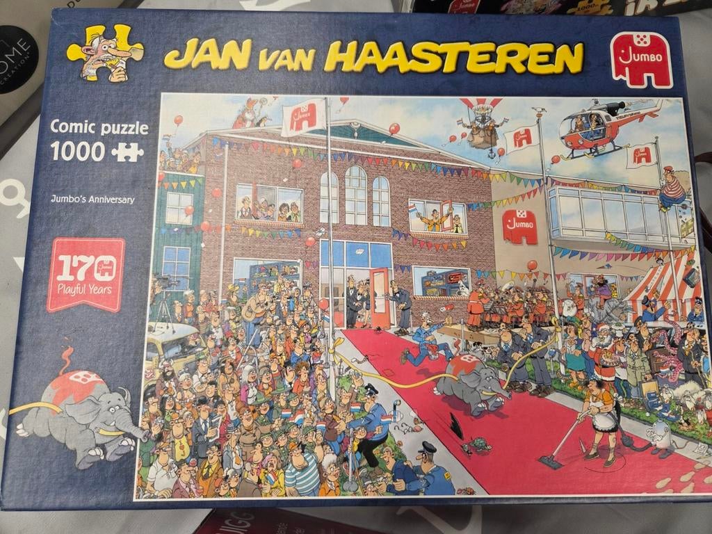 Jan van Haasteren puzzels - Wasgij puzzels, Hobby en Vrije tijd, Denksport en Puzzels, Ophalen of Verzenden, 500 t/m 1500 stukjes