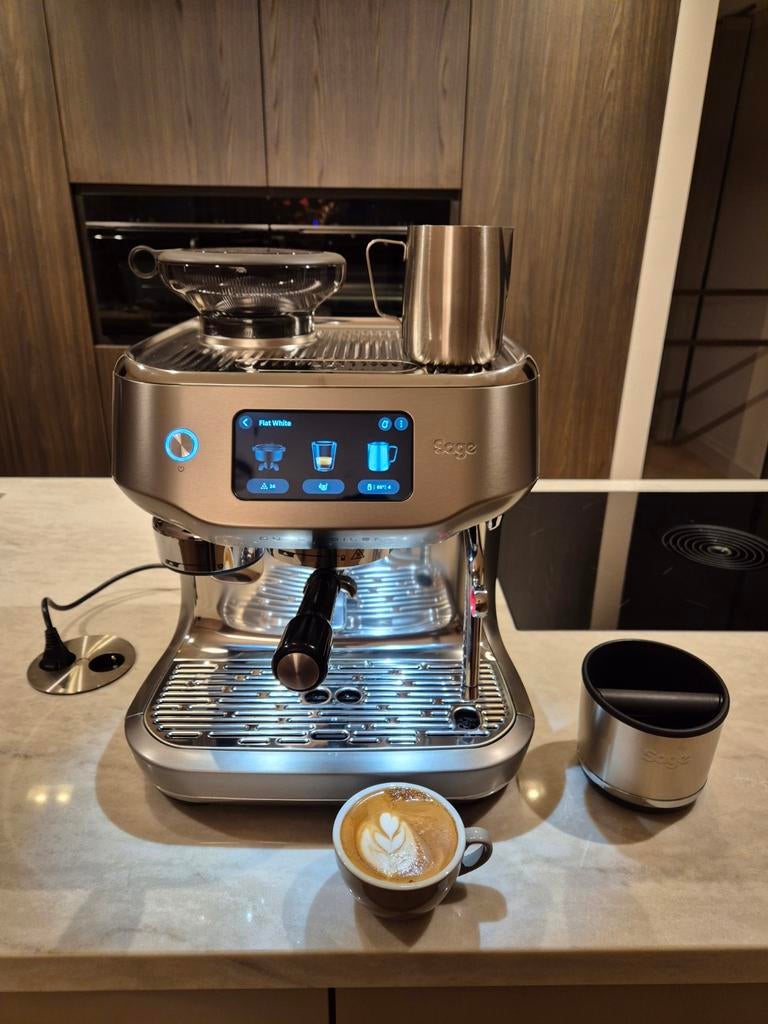 Sage Oracle Dual Boiler Espresso Machine, Witgoed en Apparatuur, Koffiezetapparaten, Espresso apparaat, Ophalen of Verzenden, Zo goed als nieuw