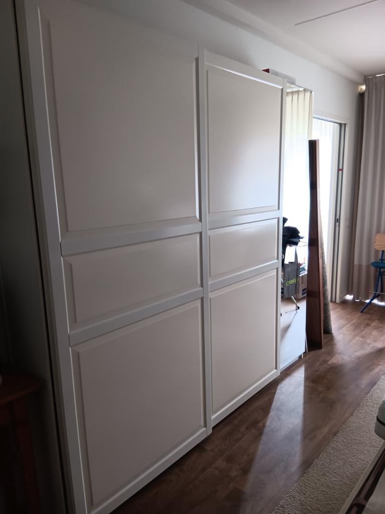 Gratis kledingkast met spiegel, Ophalen, Gebruikt, 200 cm of meer, 200 cm of meer