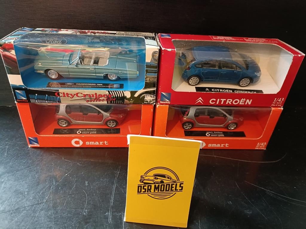 1:43 New Ray modellen verschillende merken en types, Overige merken, S, Auto, R