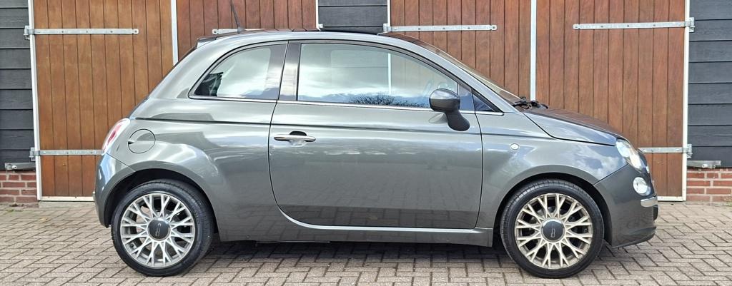 Fiat 500 0.9 TwinAir Lounge, Stoere auto, Panoramadak, NAP, Euro 5, Gebruikt, 31 €/maand, 905 kg