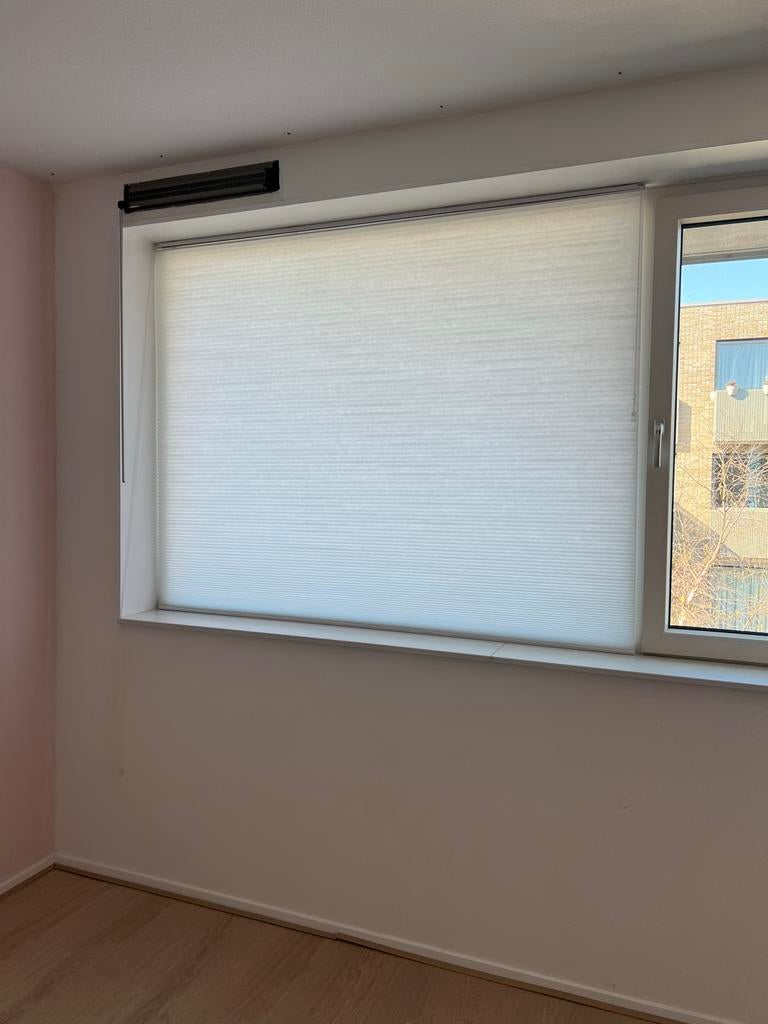 SOLUNA Plissé gordijn top-down/bottom-up wit 180x175 cm, Huis en Inrichting, Stoffering | Gordijnen en Lamellen, Zo goed als nieuw