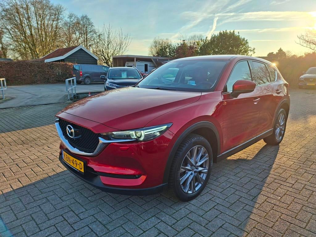Mazda CX-5 2.0 SkyActiv-G 165 luxury trekh, leer, carplay, Voorwielaandrijving, Euro 6, 4 cilinders, Leder