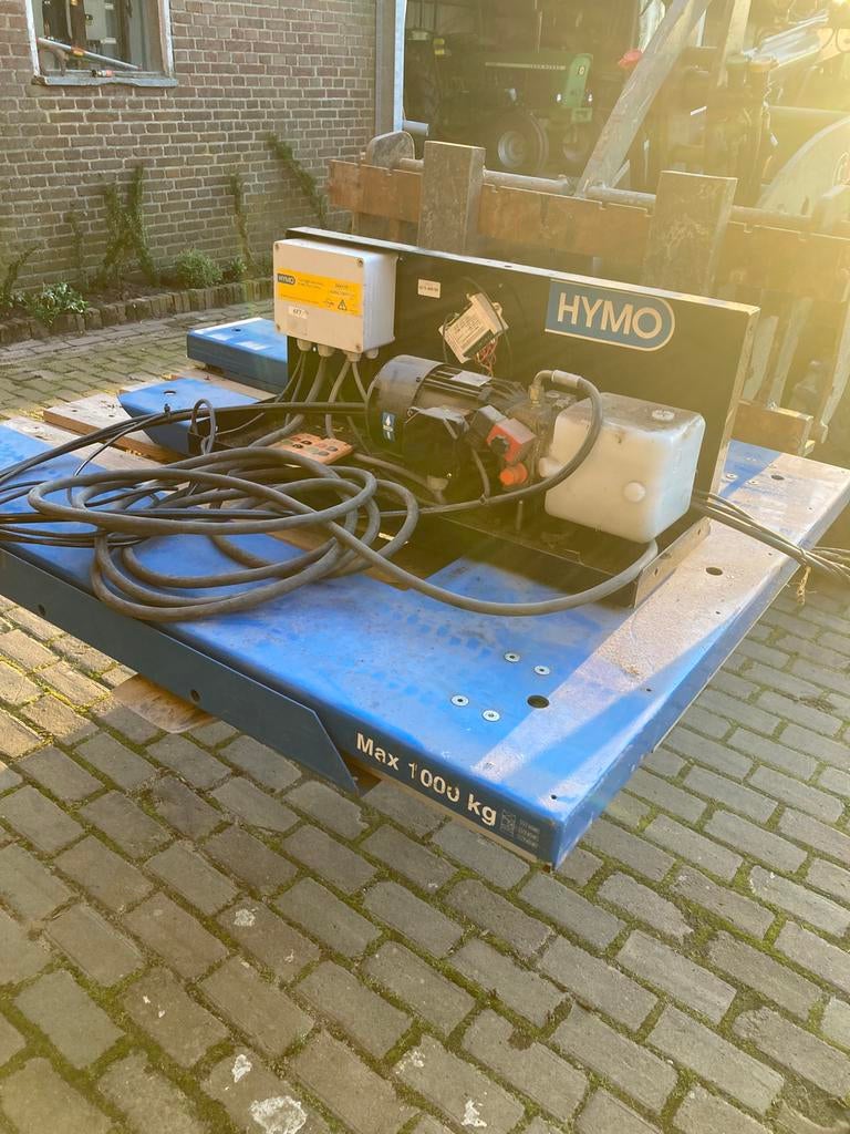 Heftafel 1000kg, Ophalen of Verzenden, Zo goed als nieuw