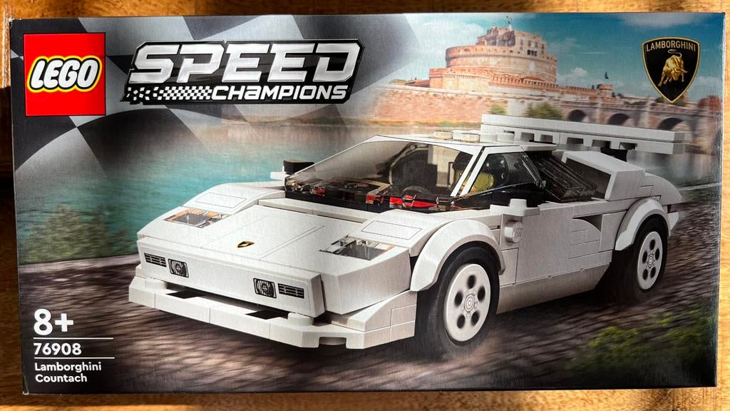Lego Speed champions 76908 Lamborghini Contach Nieuw, Ophalen, Lego, Nieuw, Speed Champions