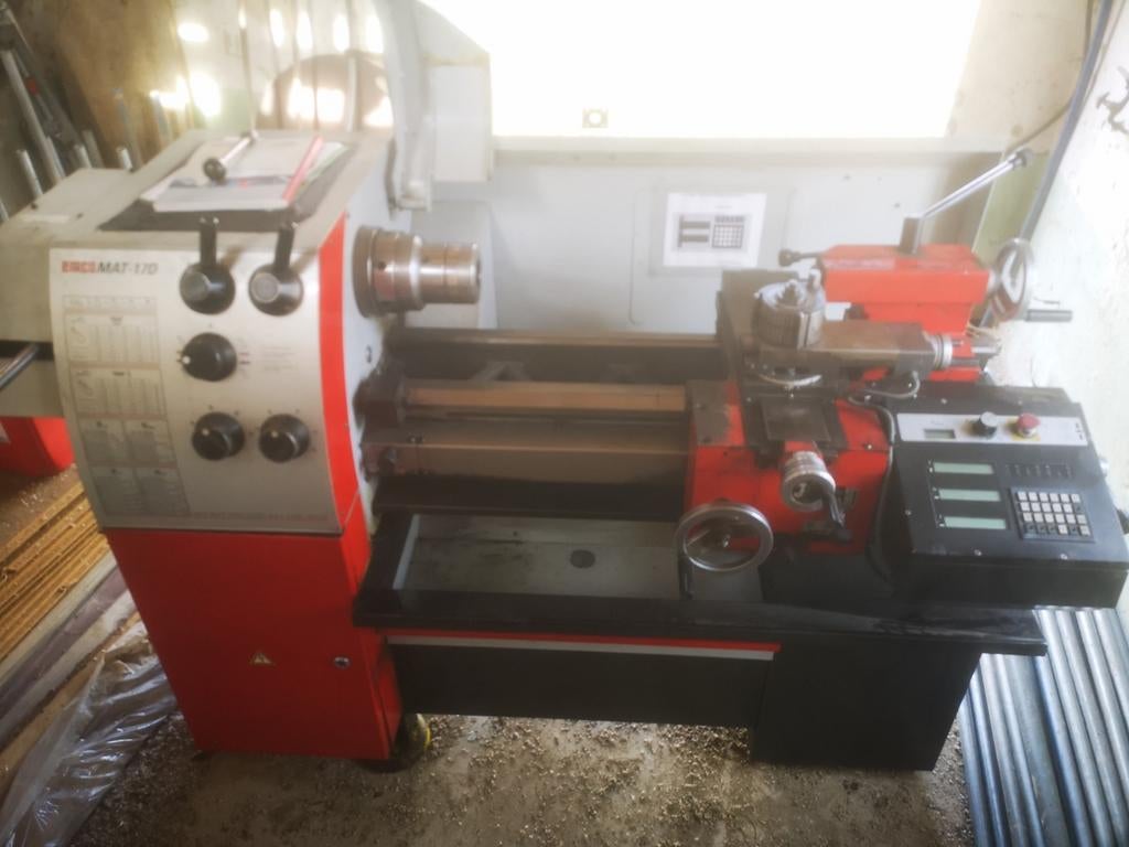 Emco Emcomat 17D Draaibank, Doe-het-zelf en Verbouw, Draaibanken, Ophalen, Metaaldraaibank