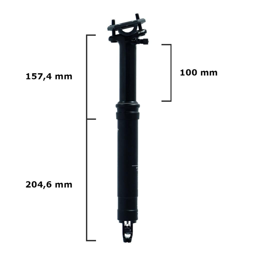 Zadelpen XLC ICR SP-S14 Verend Dropper Remote 30.9x362mm, Ophalen of Verzenden, Nieuw, Overige typen