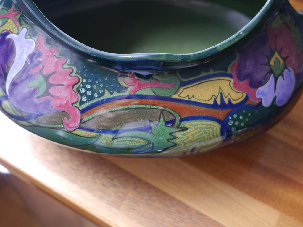 Zuid Holland Plateel, kapitale jardinière 1915, Ophalen of Verzenden