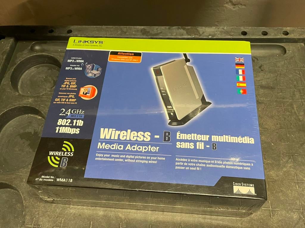 Cisco Linksys wireless adapter WMA11B - NOS Nieuw!, Ophalen of Verzenden
