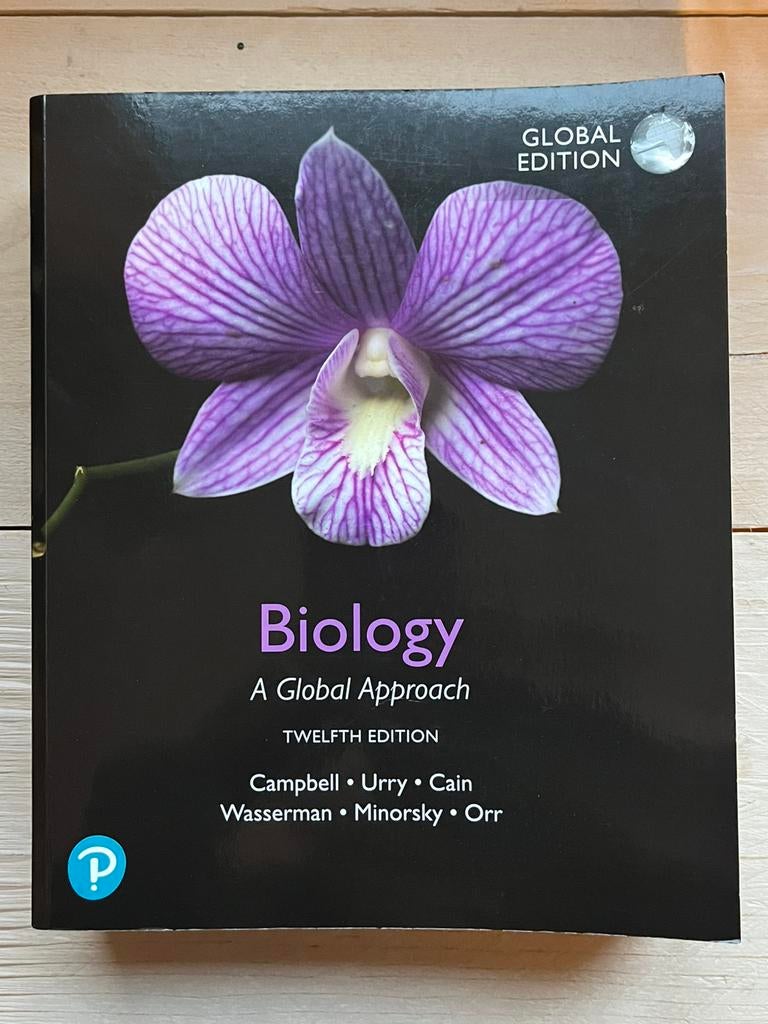 Campbell Biology 12e: A Global Approach, Boeken, Studieboeken en Cursussen, Ophalen of Verzenden, Beta, Gelezen, HBO