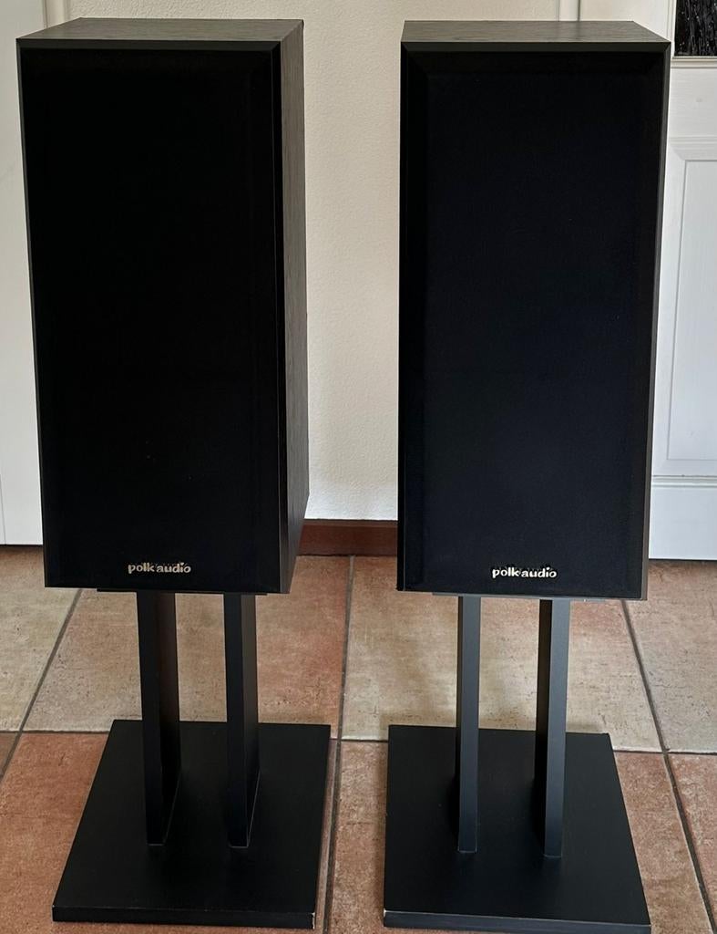 Polk Audio Monitor Series 2 Luidsprekers, Gebruikt, 60 tot 120 watt, Front, Rear of Stereo speakers, Ophalen