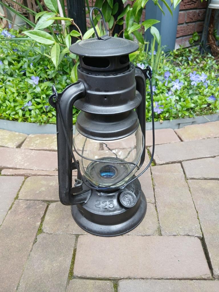 Brocante stormlantaarn, Ophalen of Verzenden