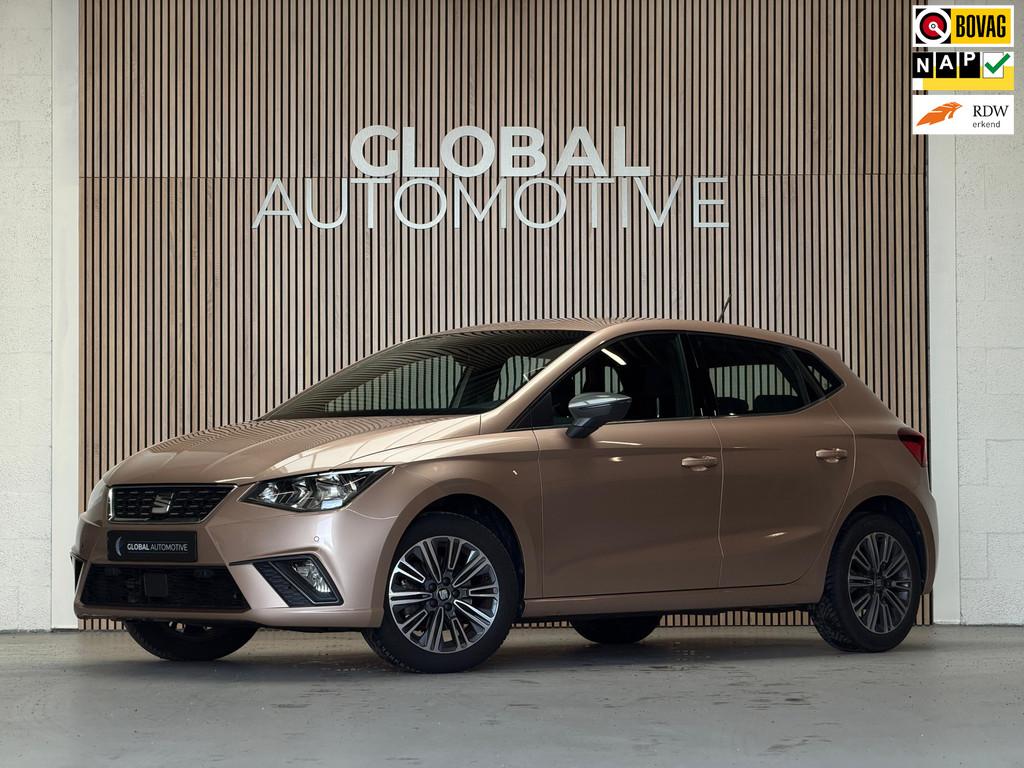 Seat Ibiza 1.0 TSI Excellence - AUTOMAAT - LICHTMETALEN VELG, Auto's, Seat, Bedrijf, Te koop, Ibiza, ABS, Airbags, Airconditioning