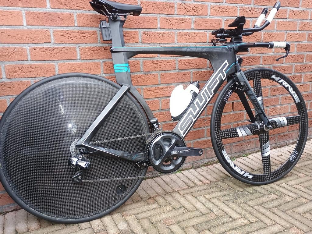 Swift N-Gen DI2 11 s Tijdritfiets -Carbon Frame, Topconditie, Fietsen en Brommers, Overige merken, 28 inch, Gebruikt, Carbon