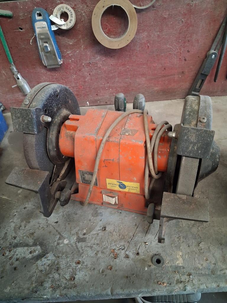 Slijpsteen slijpmachine, Doe-het-zelf en Verbouw, Gereedschap | Slijpmachines, Ophalen, B, Gebruikt, B