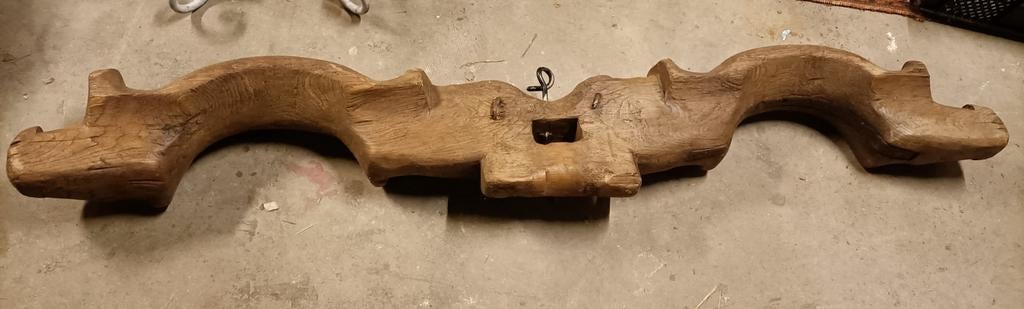 Vintage groot zwaar juk., Ophalen