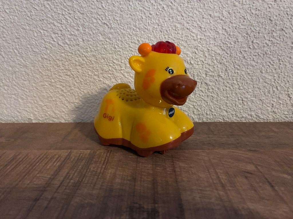 Vtech Zoef Zoef dieren Gigi Giraf in PRIMA staat., Kinderen en Baby's, Speelgoed | Vtech, Ophalen of Verzenden, Gebruikt, 6 maanden tot 2 jaar