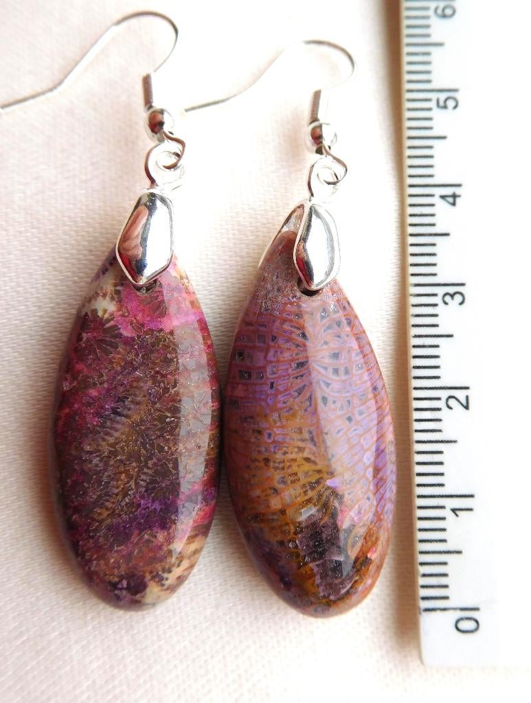 Chrysanthemum oorhangers (H23800), Overige materialen, Hangers, Nieuw, Ophalen of Verzenden