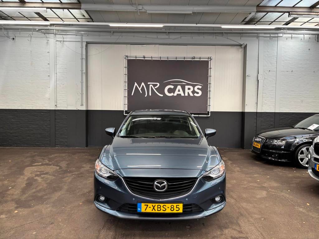 Mazda 6 2.2D Skylease+ Leder/Navi/Cruise Control, Voorwielaandrijving, Gebruikt, 4 cilinders, 150 pk