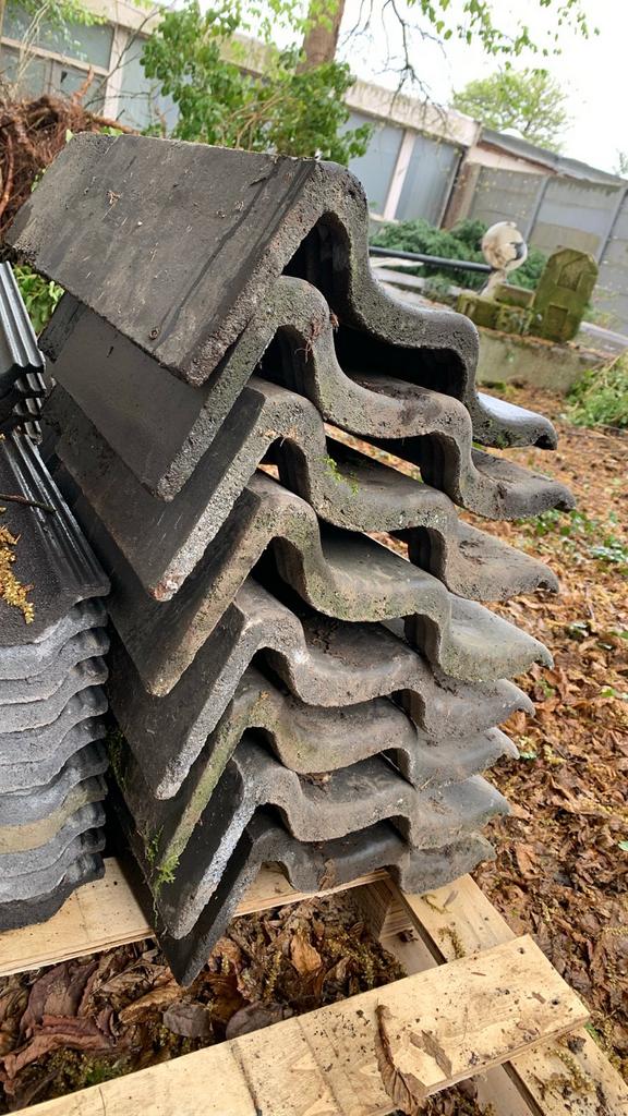 RBB Sneldek links an Rechter Gevelpannen S-pan, Ophalen, Steen of Klei, Nieuw, Minder dan 5 m²