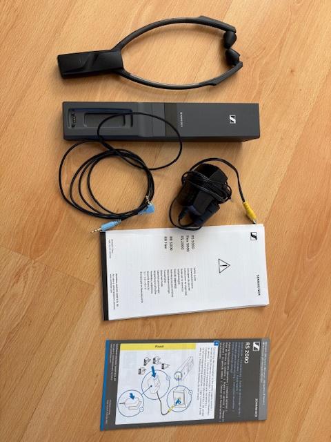 Sennheiser RS 2000 Draadloze hoofdtelefoon voor TV, Audio, Tv en Foto, Ophalen, Gebruikt, Sennheiser, Op oor (supra aural)