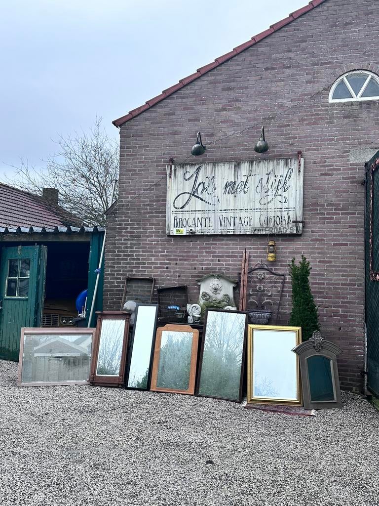 Spiegels in partij spiegel, Ophalen, Minder dan 50 cm, Gebruikt, Nvt