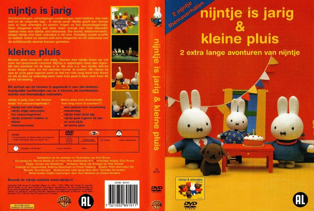 Nijntje is jarig & Kleine Pluis, Alle leeftijden, Ophalen of Verzenden, Zo goed als nieuw