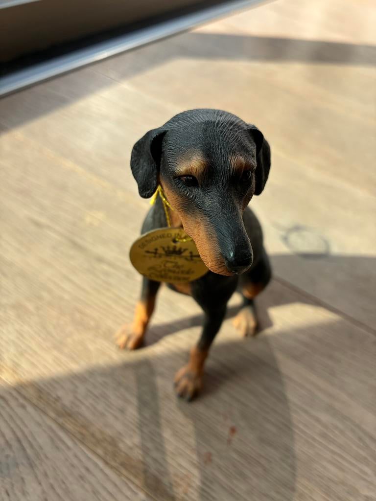 Beeldje doberman, Ophalen, Zo goed als nieuw, Beeldje of Figuurtje