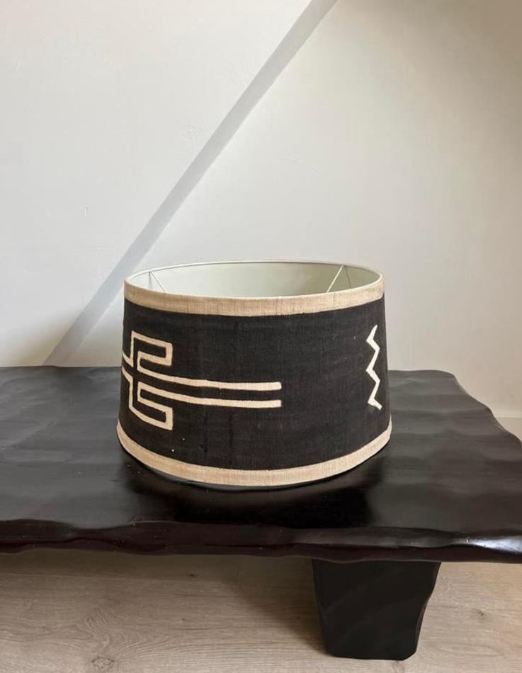 Grote lampenkap, Huis en Inrichting, Lampen | Lampenkappen, Ophalen, 25 tot 50 cm, Wit, Rond