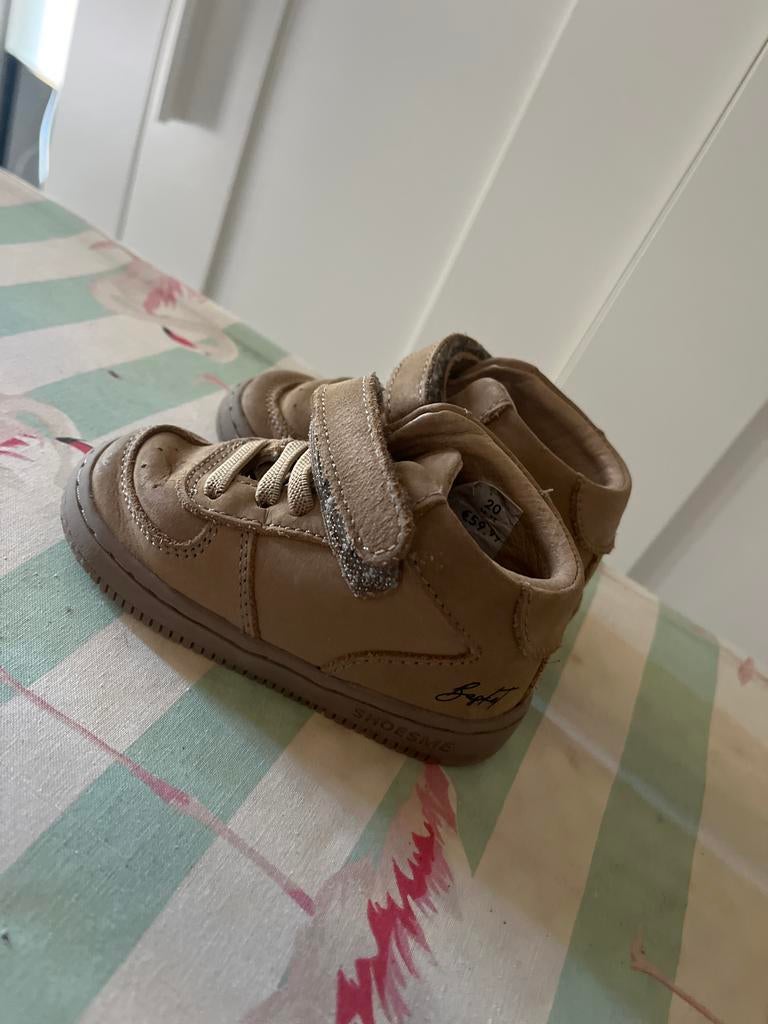 Shoesme babyschoenen maat 20, Kinderen en Baby's, Ophalen of Verzenden, Gebruikt, Jongen of Meisje, Schoenen