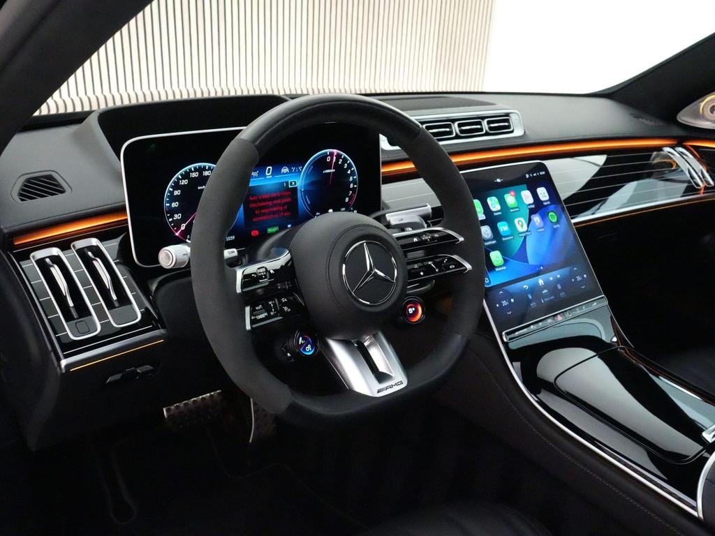 Mercedes-Benz S-klasse 63S AMG 802pk E Performance |22" cust, Automaat, Gebruikt, Adaptive Cruise Control, 4 stoelen